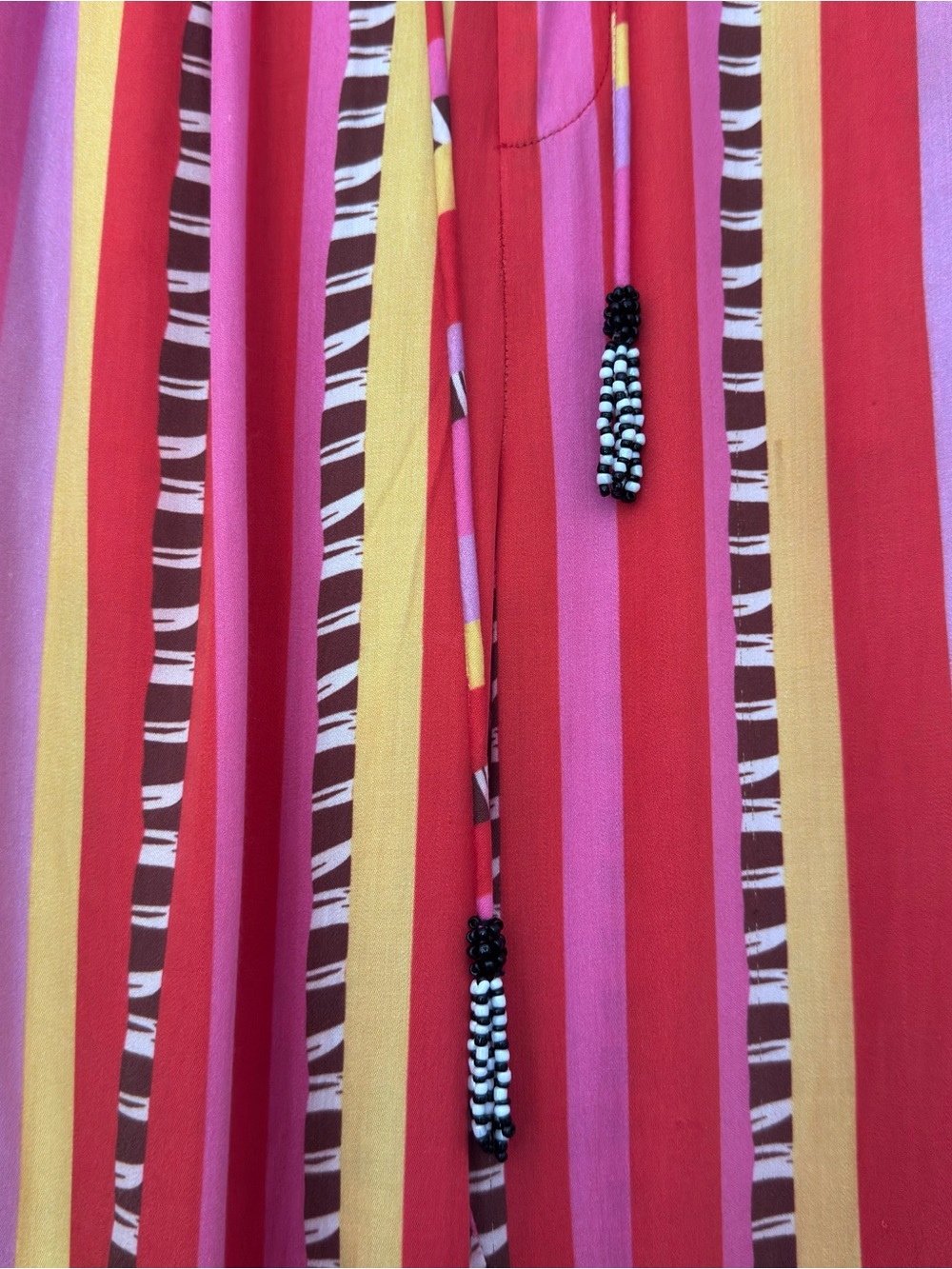 Farm Rio Lucy Stripes Pants Small - Picture 7 of 13